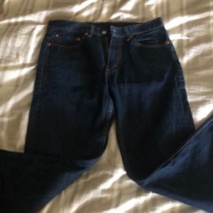 Levi’s men’s bootcut jeans. Gently worn.
